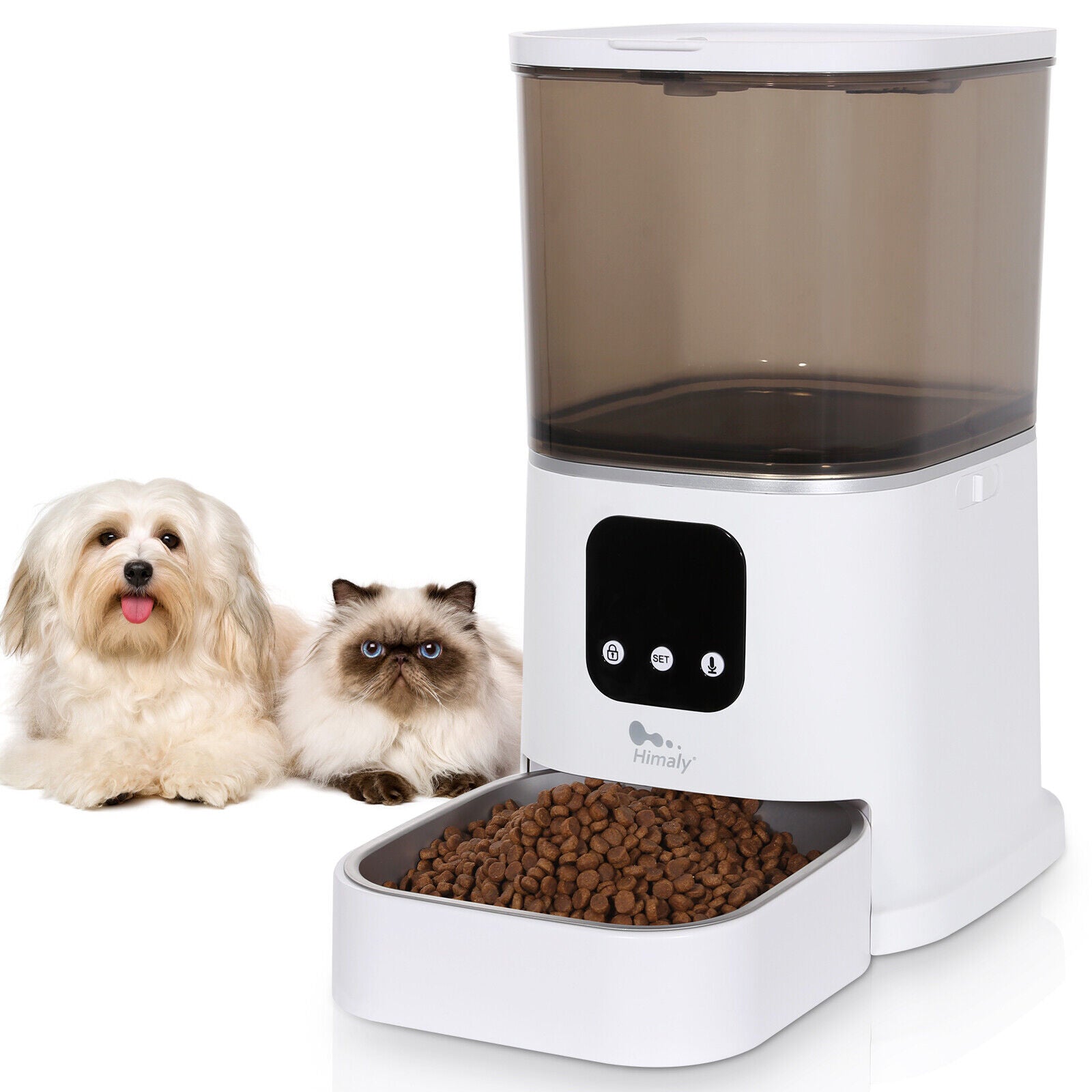 6L Futterautomat Katze & Hund Automatischer Futterspender Pet Feeder Mit Timer